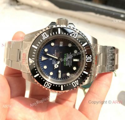 Swiss Rolex Deep Sea-Dweller Watch D-Blue Dial 44mm A2836 Movement